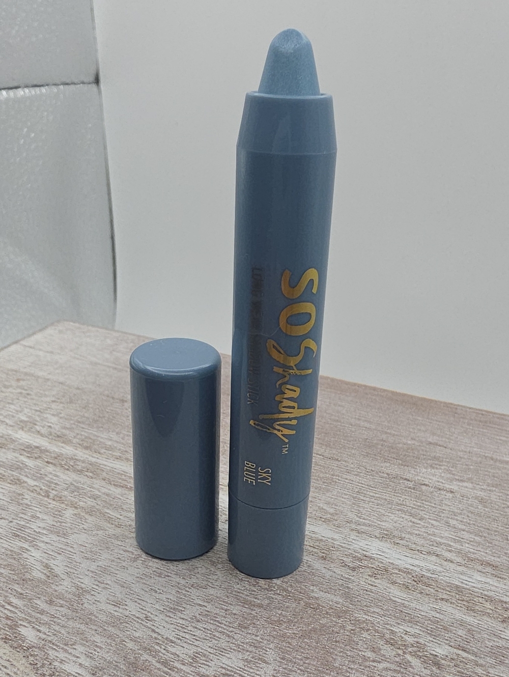 Belle Beauty by Kim Gravel SO Shady Long Wear Shadow Stick in the shade Sky Blue
